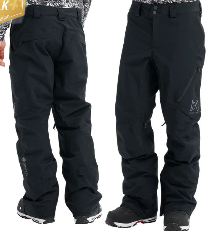 【定め事品】Burton [ak] CYCLIC GORE-TEX 2L Pant-Gray Cloud-True Black-/ W25JP-100001/AK サイクリックパンツ ２L ゴアテックス【定め事取りまわし店】