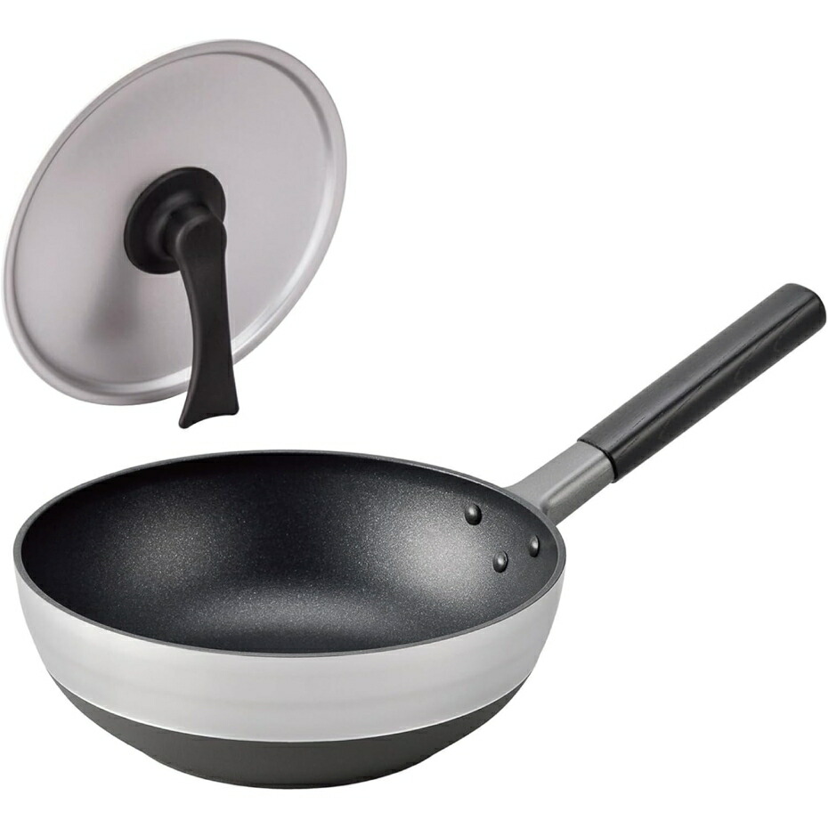 マル球産業 フライパン マルキュー 直径 30cm 深さ8cm 蓋付き 楽天