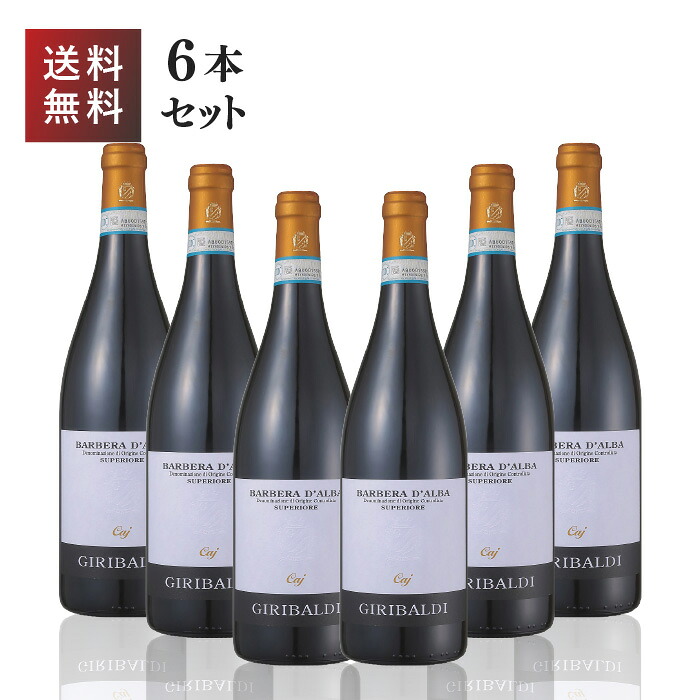 ジリバルディ バルベラ ダルバ スペリオーレ 赤 バルベラ イタリア 750ml 6本セット|くらしのワイン