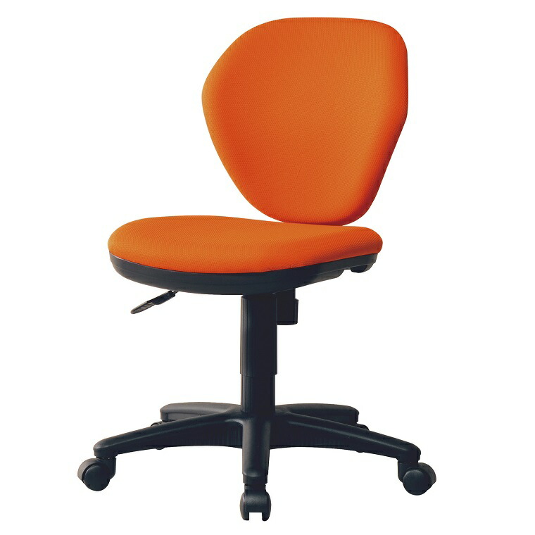 オフィスチェア (K-921/OR)サイズ：W440×D570×H800~930mm　SH425~555　(組立品)