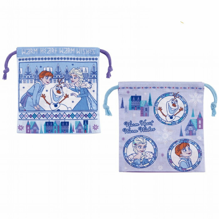 楽天市場】特価SK【Disney 2枚組 アナと雪の女王 お弁当袋 マチ付き