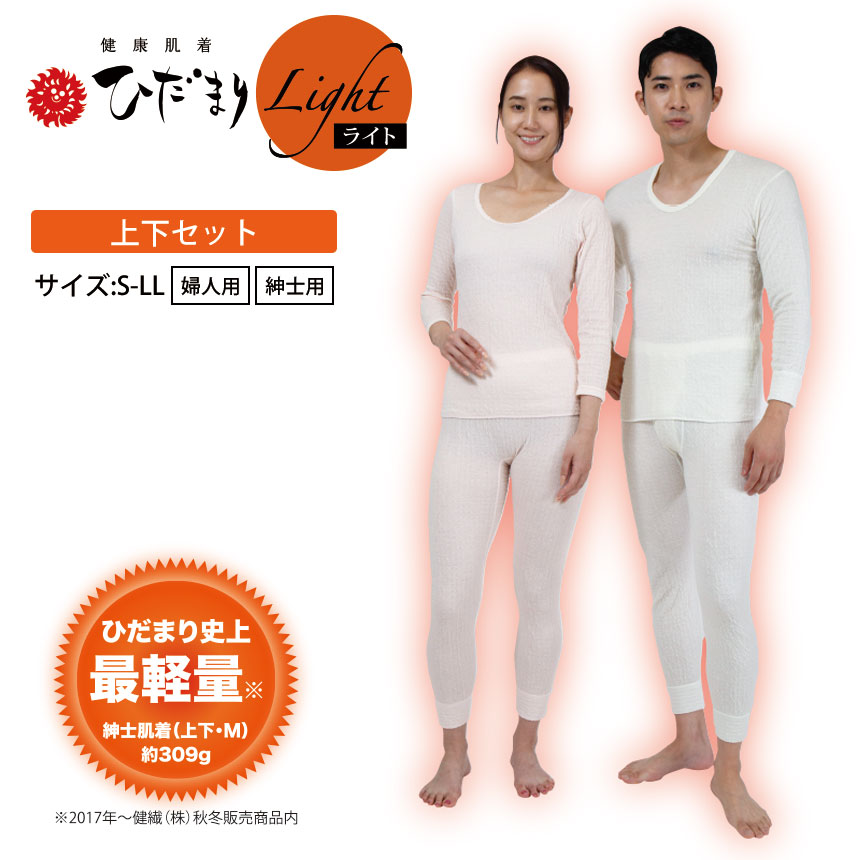 楽天市場】下着 ひだまり 極 上下セット 紳士用 S〜LLサイズ 長袖 健康