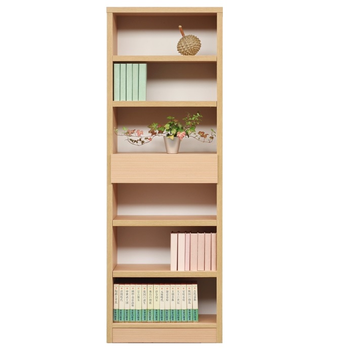 送料無料 I ファイル2 幅60cm 書棚 オープン書棚 完成品 選べる3色 日本製|KURASHINOLIFE