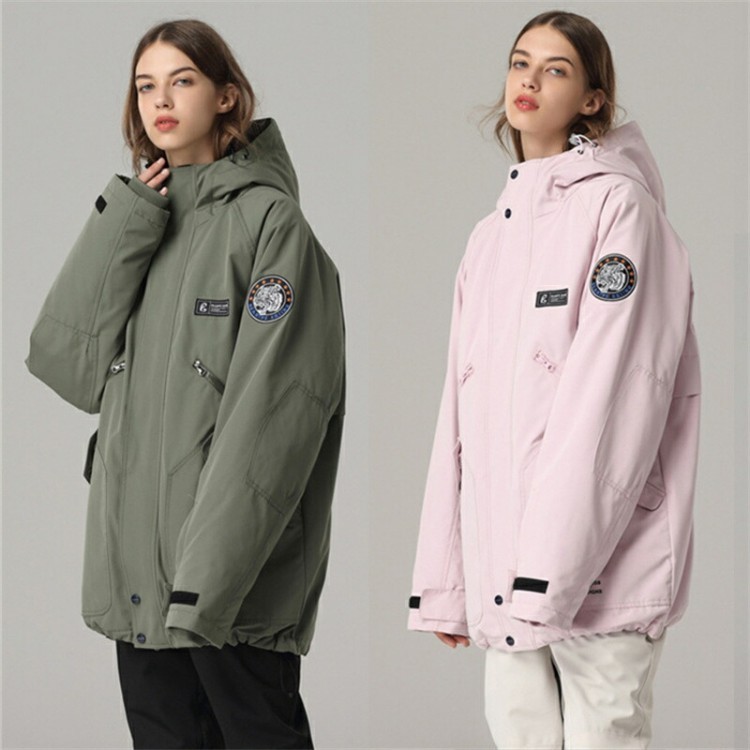 スノーボード お召しもの 上衣 単品 スキーの板お召しもの スノボウェア 2023メンズ レディース 男女兼用 ユニ一発やる 型挙げ句の果て 無地 韓国風 スノボ スキーの板 アウター ボンネット付き添い人 保温雨合羽防風 スノーボード用ウェア-ウィンタースポーツ-スポーツ・アウトドア