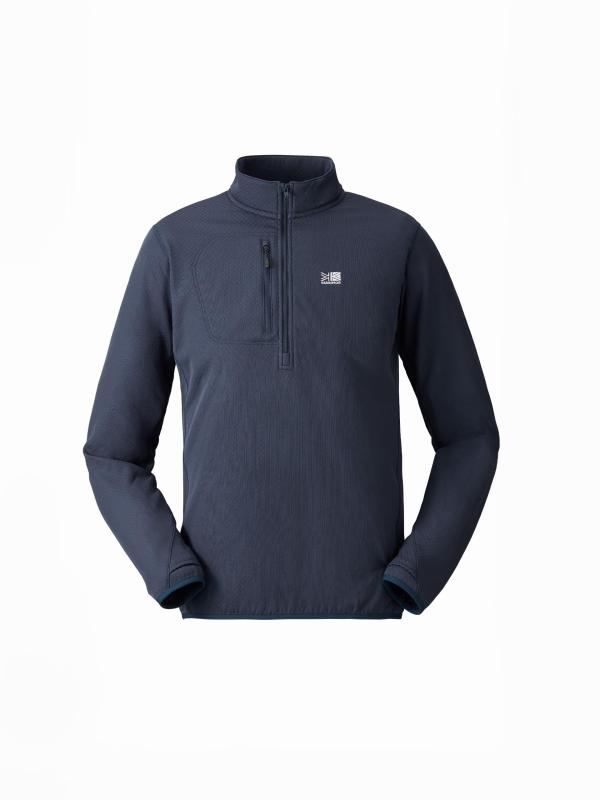 octa thermal half-zip 保温 吸水速乾|暮らしセレクト