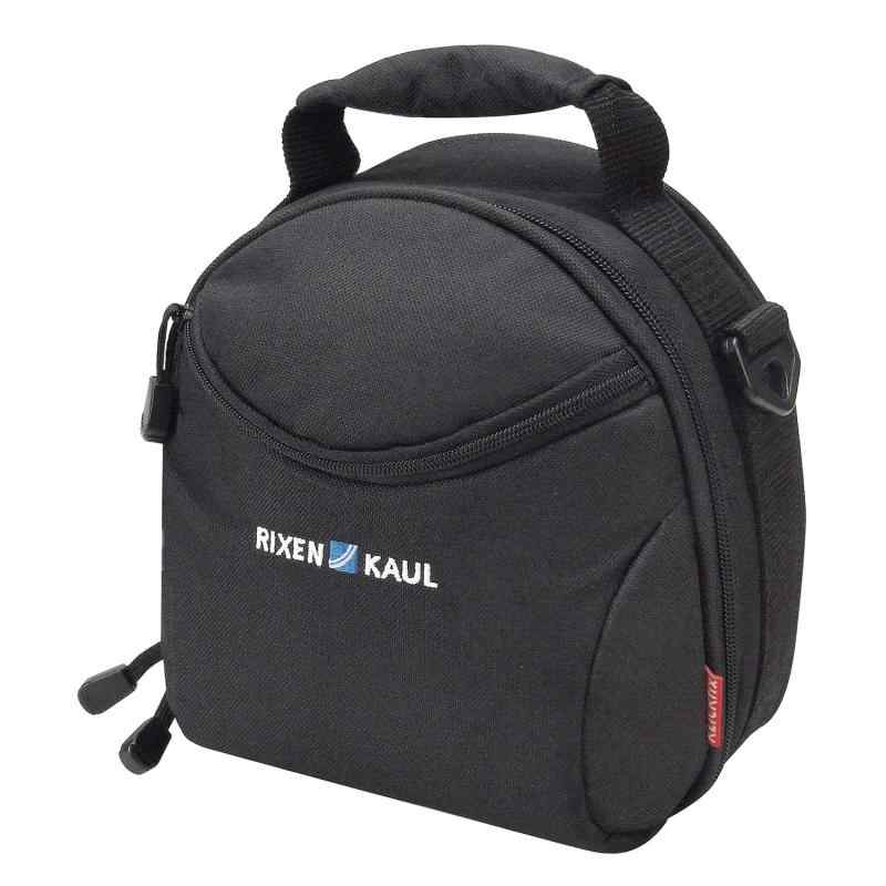【正規品】RIXEN & KAUL スマイル サイクル フロントバッグ ブラック W20xH21xD12cm|暮らしセレクト