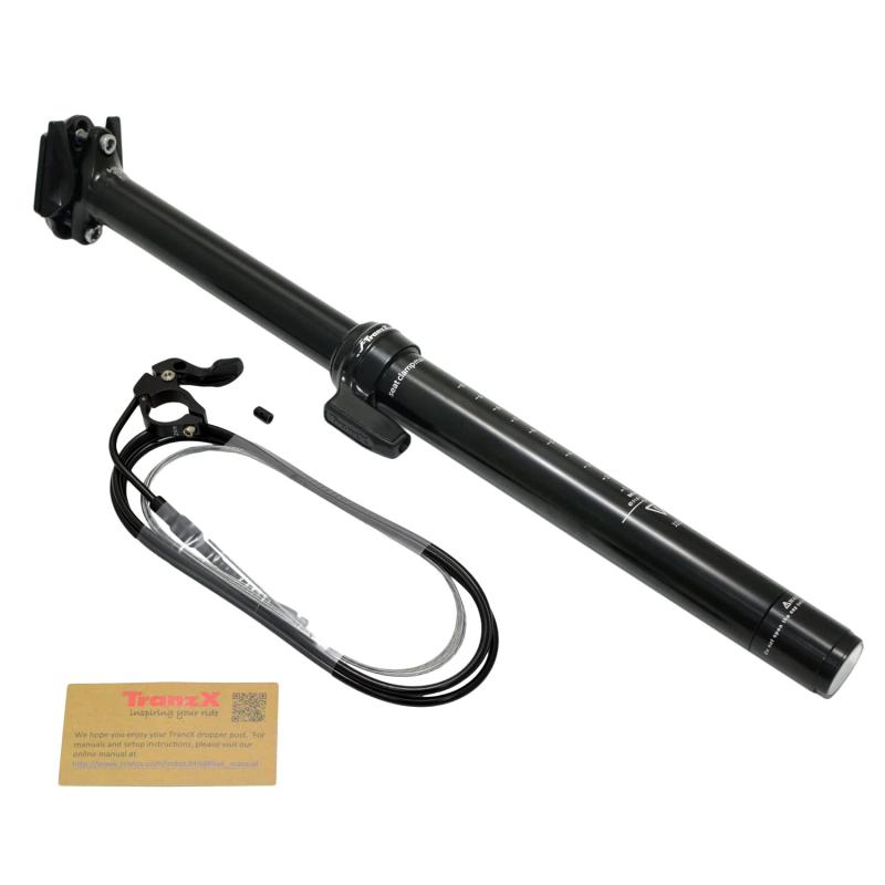 TranzX YSP29 Remote External Dropper Post 31.6X450mm Travel 150mm, TX2595|暮らしセレクト