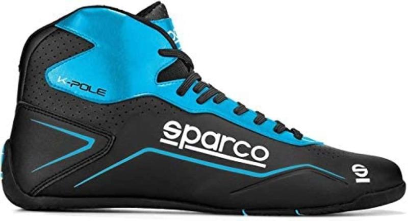 SPARCO (スパルコ) レーシングシューズ K-POLE ブラック×シアン