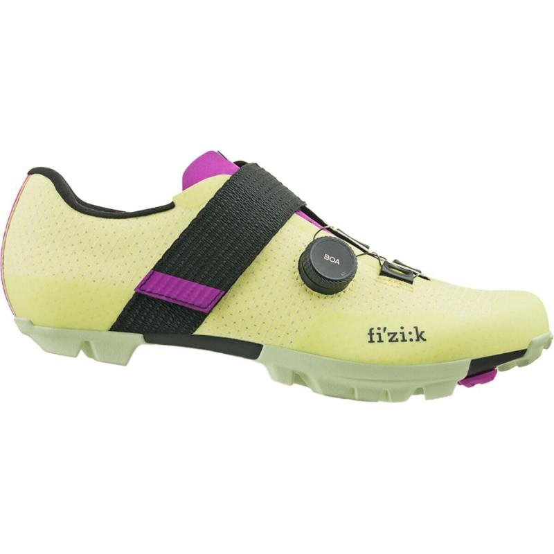 フィジーク VENTO FEROX CARBON(ヴェント フェロックス 炭素) 菩提樹/パープル オフロードレーシングシューズ 40.5(26.0糎)