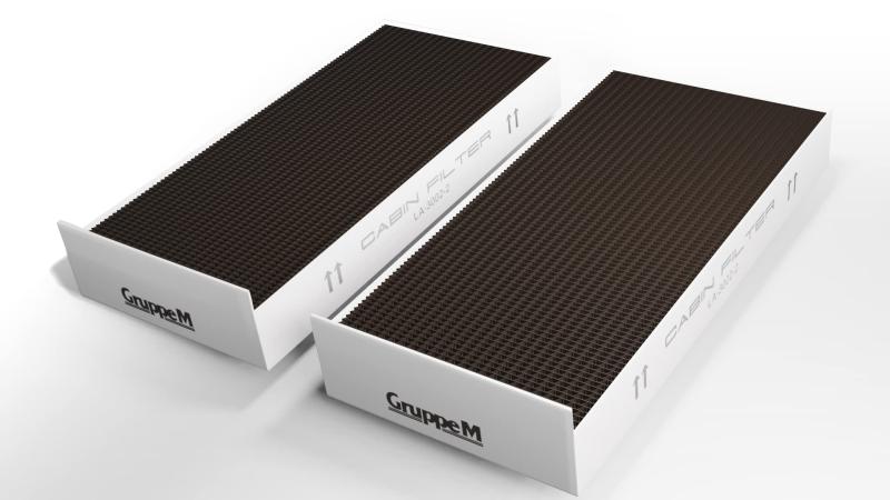 GruppeM CABIN FILTER(グループエムキャビンフィルター 高性能エアコンフィルター)LA-3002-2（フィルター2個入り）