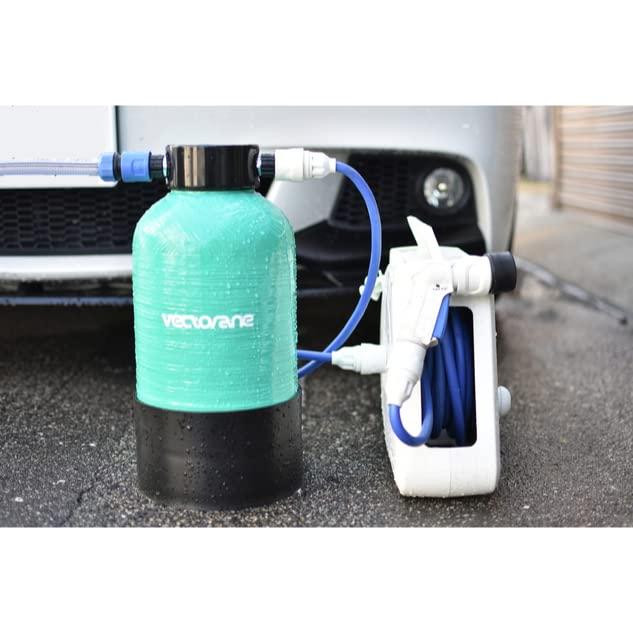 ベクトレーン 洗車用純水器 即使用可 樹脂入り 洗車用品 小型 KOBUN 超純水 水跡が残らずストレスフリー メンテナンス Vectorane 車 バイク 水垢 イオンデポジット ウォータースポット イオン交｜暮らしセレクト