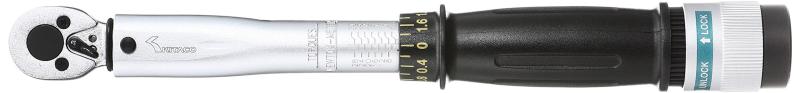 キタコ(KITACO) トルクレンチ(350mm・1/4インチ) 汎用 ダイヤル調節式 DR6-30NM 674-0100100