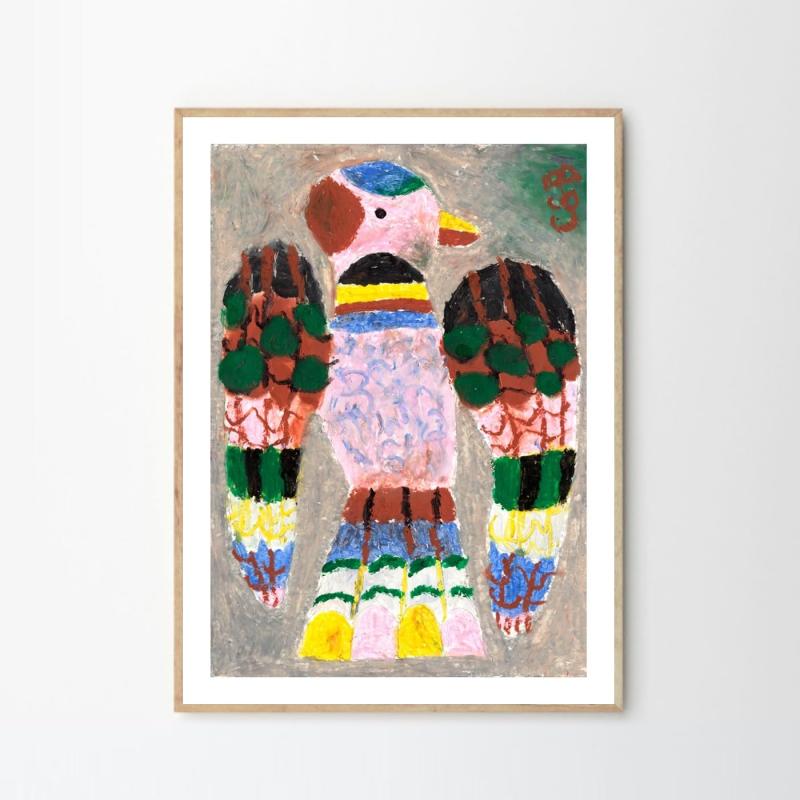 THE POSTER CLUB ポスタークラブ Bird IV 30×40cm Clara Selina Bach