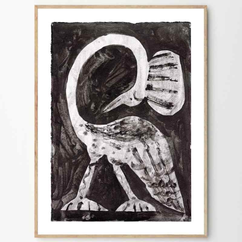 THE POSTER CLUB ポスタークラブ Bird III 50×70cm Clara Selina Bach