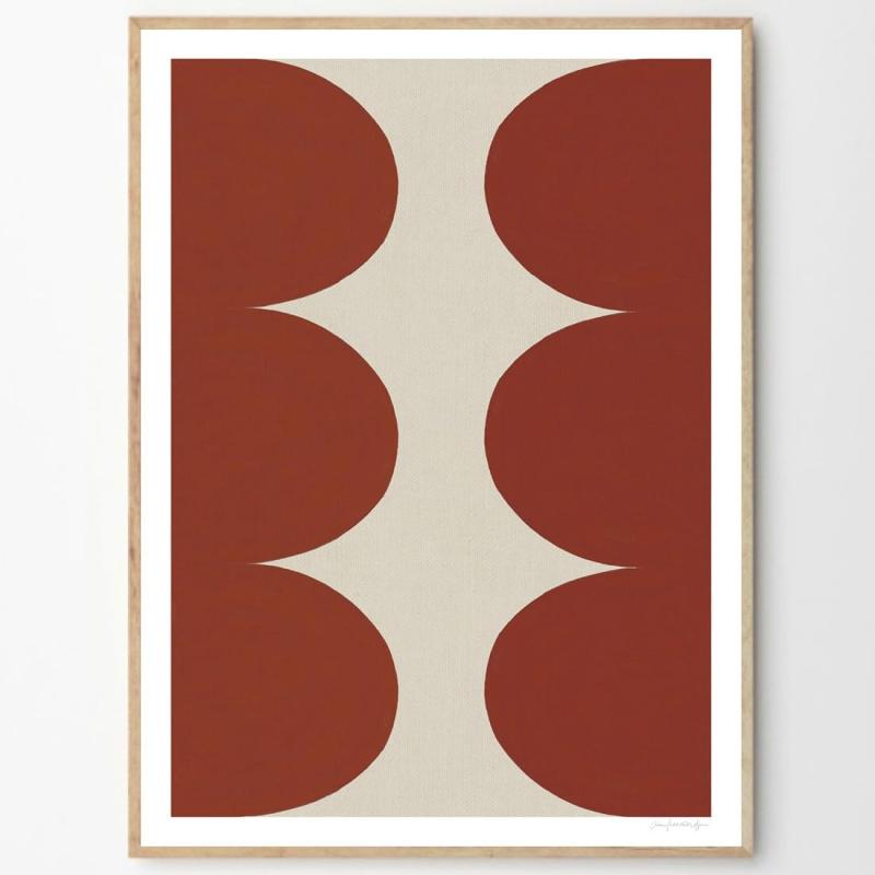THE POSTER CLUB ポスタークラブ Santa Fe 50×70cm Julia Hallstr・・m Hjort
