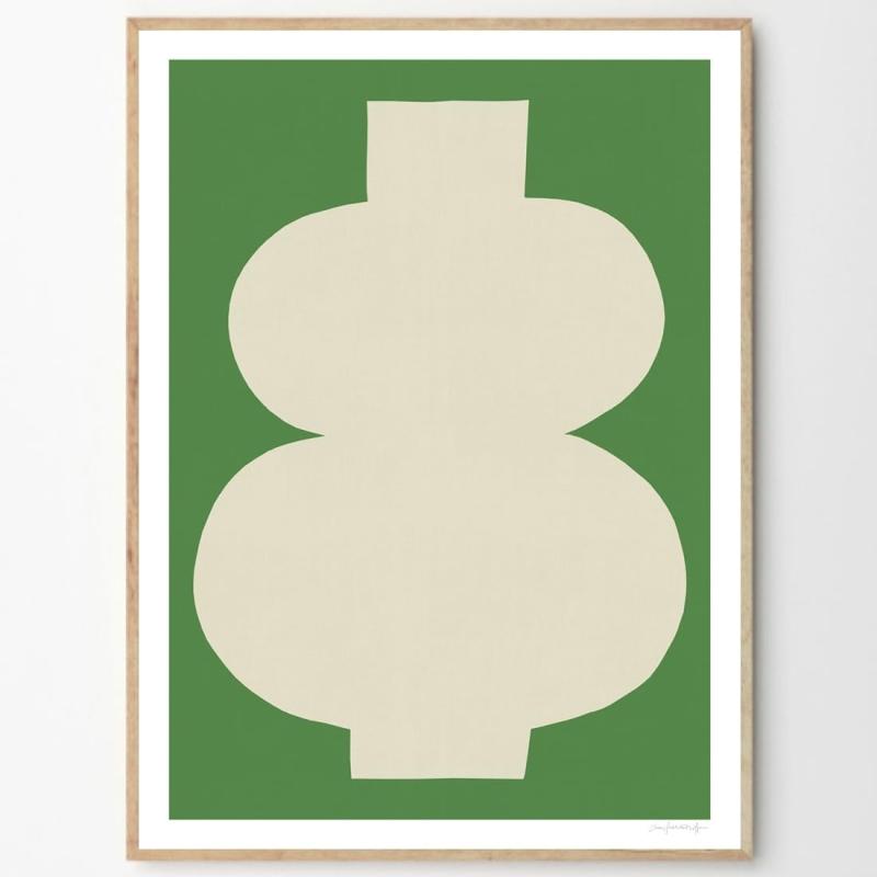 THE POSTER CLUB ポスタークラブ Verde 50×70cm Julia Hallstr・・m Hjort