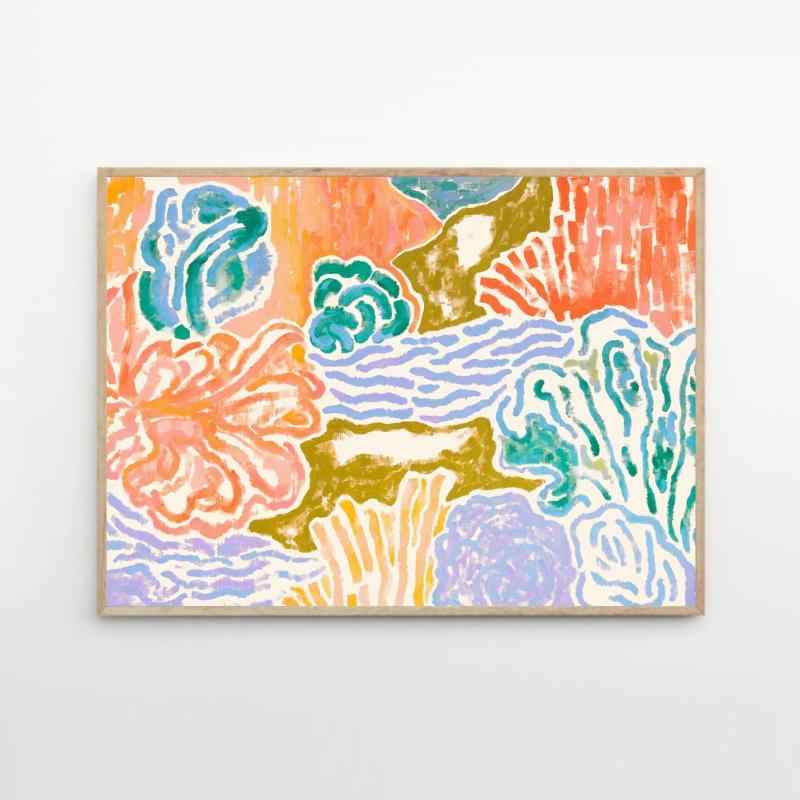 THE POSTER CLUB ポスタークラブ Lush Valley 30×40cm Josefina Preumayr