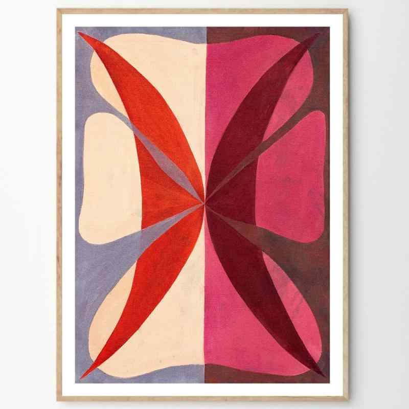 THE POSTER CLUB ポスタークラブ Two Realities 50×70cm Katie Leimbach