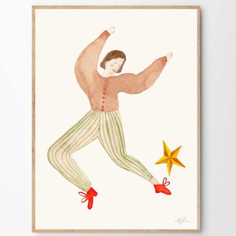 THE POSTER CLUB ポスタークラブ Soccer Star 50×70cm Chloe Purpero Johnson