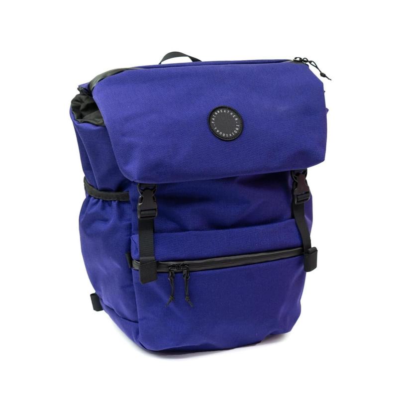 [フェアウェザー] 日本製 flap top pannier フラップトップパニアー 雨合羽 側面御徒面子 銀輪 履歴相応う 大静電容量遣りくち ツーリング サイクリング