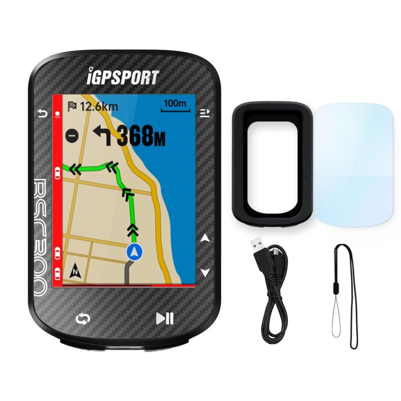 iGPSPORT サイクルコンピュータ BSC200/BSC300 GPS 自転車 サイコン ワイヤレス、ANT+ &amp; Bluetooth サイクリング スピードメーターとオドメーター、Type-C 高速充電と大型 LCD 自動バックライト 電話｜暮らしセレクト