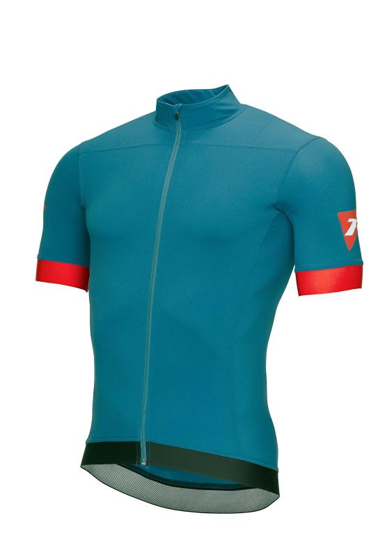 [タイム] 自転車ジャージ Jersey Racing メンズ ターコイズ