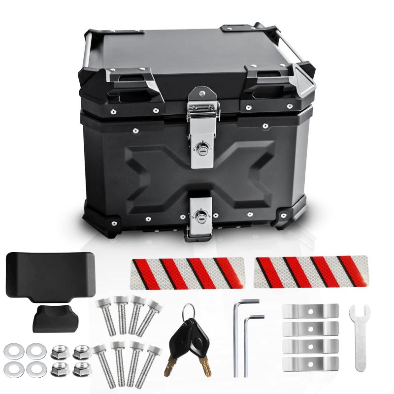 楽天市場】YESHMA 【改善品】 バイク リアボックス 65L バイク用 大