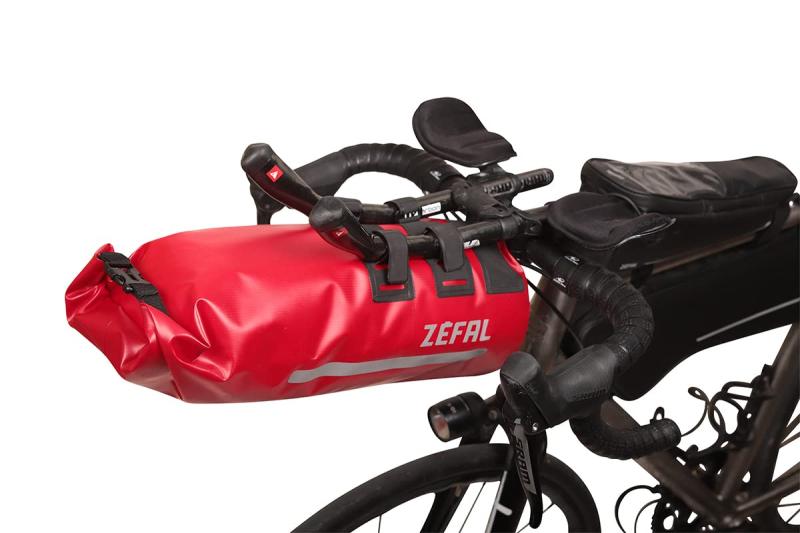 ゼファール(Zefal) 銀輪用 エアロ赤ちょうちん用御徒面子 Z Adventure Aero F8/F12 雨合羽 赤いこと
