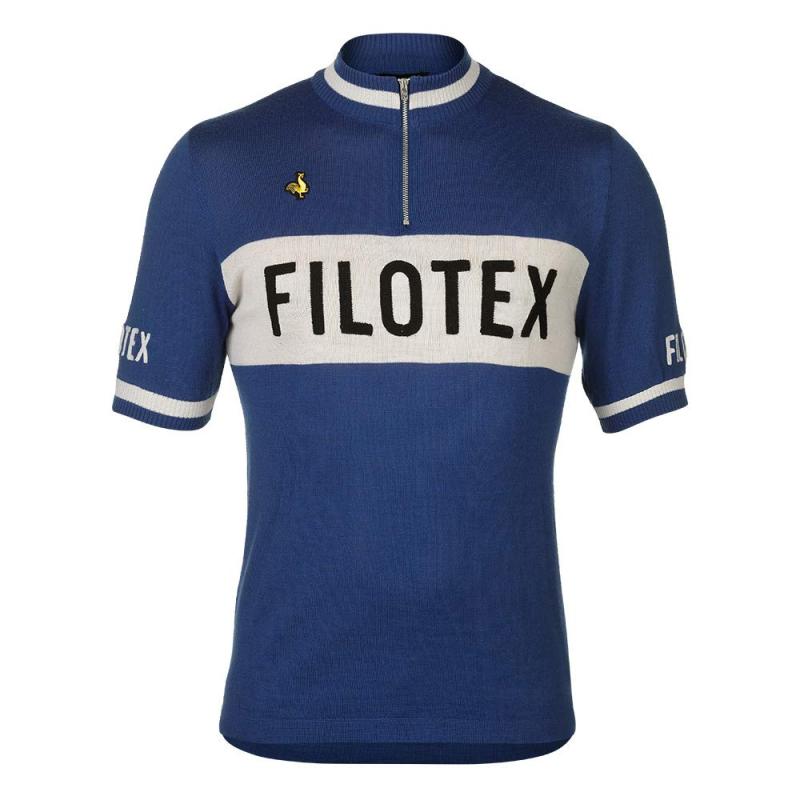 [デマルキ] 自転車 ロードバイク クラシック イタリア製 半袖 FILOTEX 1975 JERSEY｜暮らしセレクト