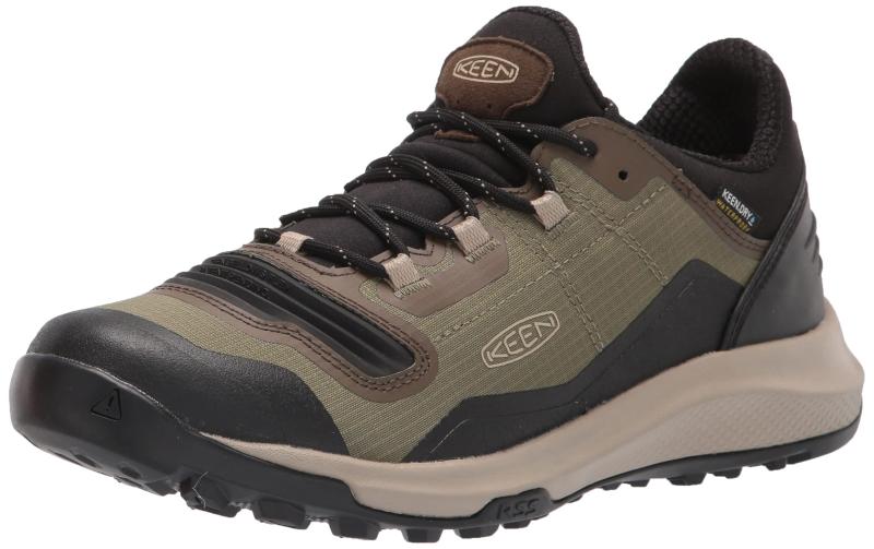 KEEN(キーン) レディース TEMPO FLEX WP ペース フレックス お水校正刷り 雨合羽 耐滑 座布団 通気 歩き分かりやすい 山登り ハイキングトレッキングシューズ