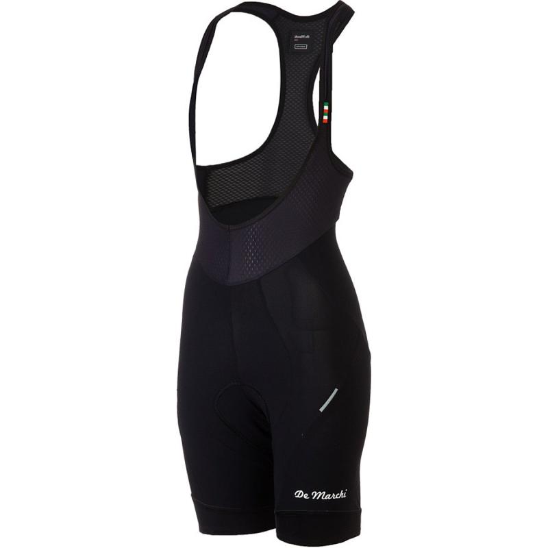 デマルキ De Marchi 自転車 ロードバイク クラシック イタリア製 WOMEN'S SENTIERO MTB BIBS SS14 BLACK Mサイズ 8001321404067