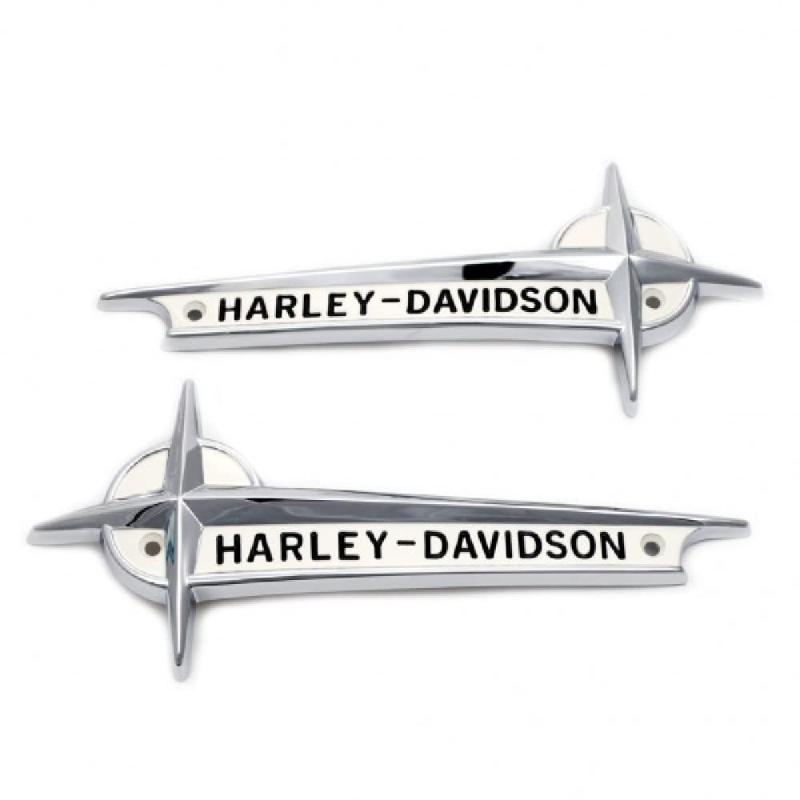 ハーレーダビッドソン(Harley Davidson) フュエルタンク ネームプレート '61-62FLモデル 61776-61T