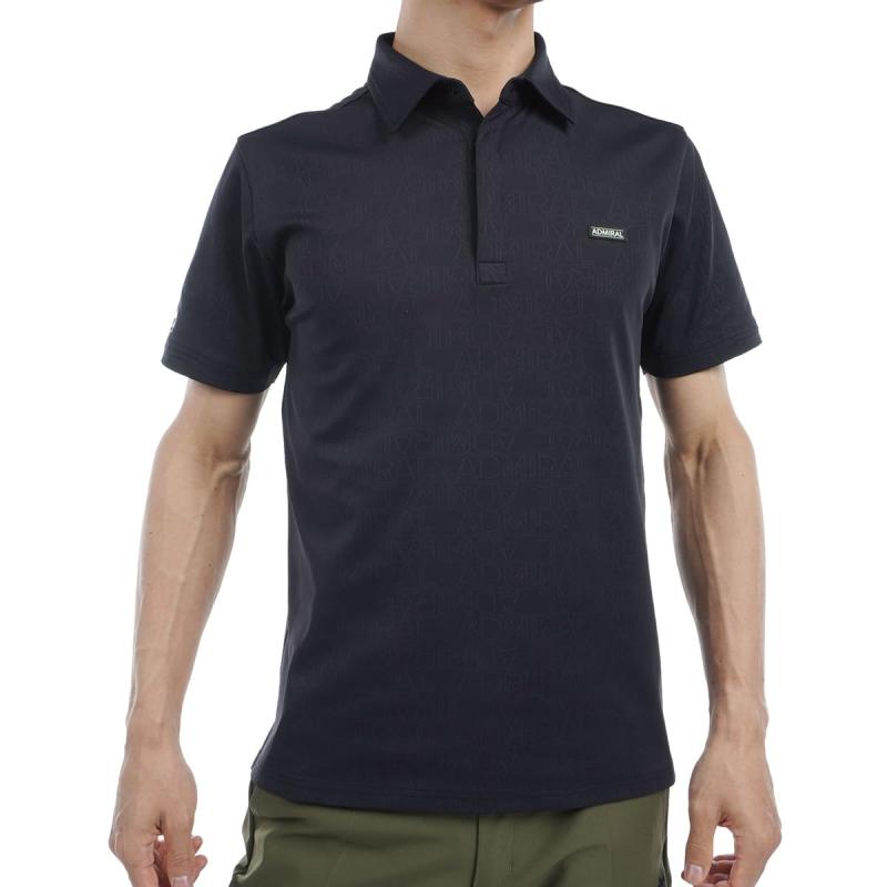 [アドミラル] クラシック Admiral GOLF(アドミラル ゴルフ) ロゴエンボスストレッチ ショートスリーブシャツ ADMA461 メンズ