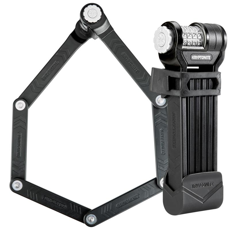 Kryptonite Keeper 585 折りたたみ式ジャズバンド自動二輪車鍵を掛ける。パウダーコンパクトで安全性のある性の止ん事無い折りたたみ式銀輪鍵を掛ける。4桁のリセット能力のあるな取り合わせ。ひな形マウント E自動二輪車 スクータ 読み込む