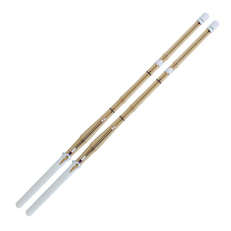 竹刀 柄太型 女子用 吟柄風仕組完成品 真竹 2本1組セット 3.7尺 中学生用