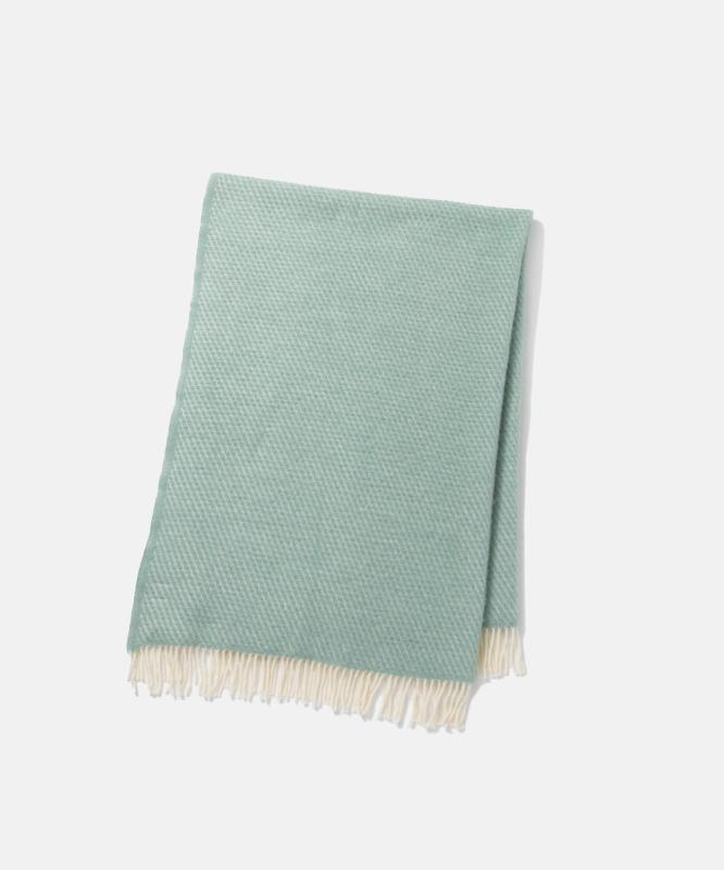 KLIPPAN クリッパン 毛布 Velvet 2104 Duck egg blue [並行輸入品]
