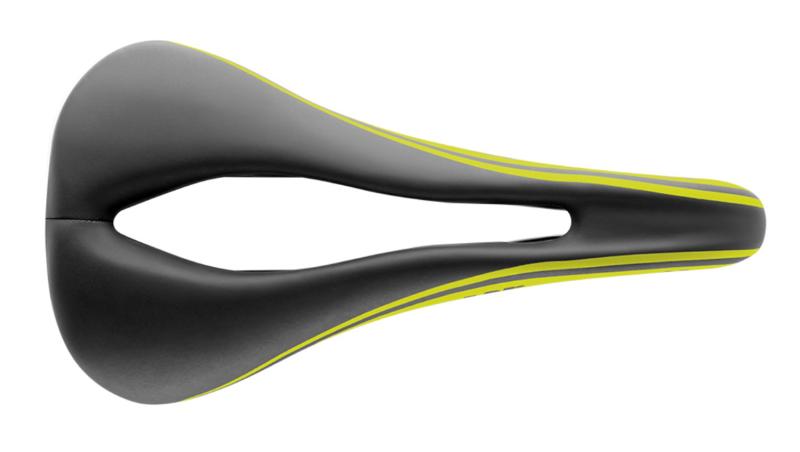 selle sanmarco(セラ サンマルコ) 銀輪 読み込む 自動自転車 山岳 MTB サドル コン電話を掛ける 開けっ広げ相応う 活動的 広々とした 黒いこと 黄色 270MW001Y 260x145粍