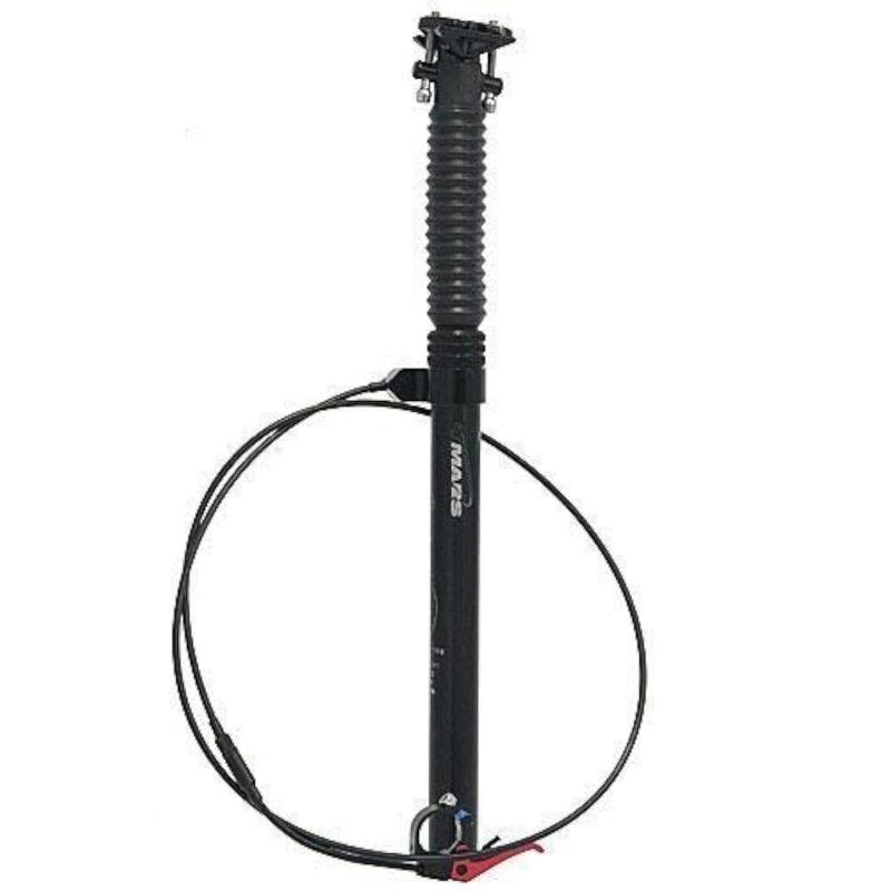 TMARS 419S Mechanical Drop Seatpost, 27.2x445粍 55/110粍 Travel, Black #ST1446