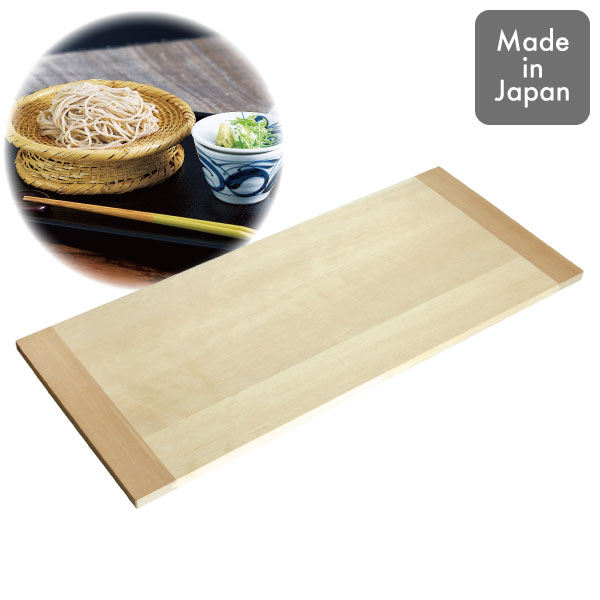 楽天市場】そば打ち道具 麺切り板 まな板 切り板 ストッパー付 : そば