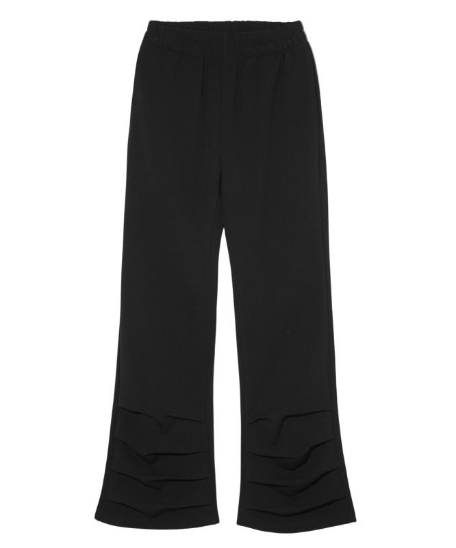 [エックスうしろ帯] ズボン下 TUCKED HEM EASY PANTS レディース