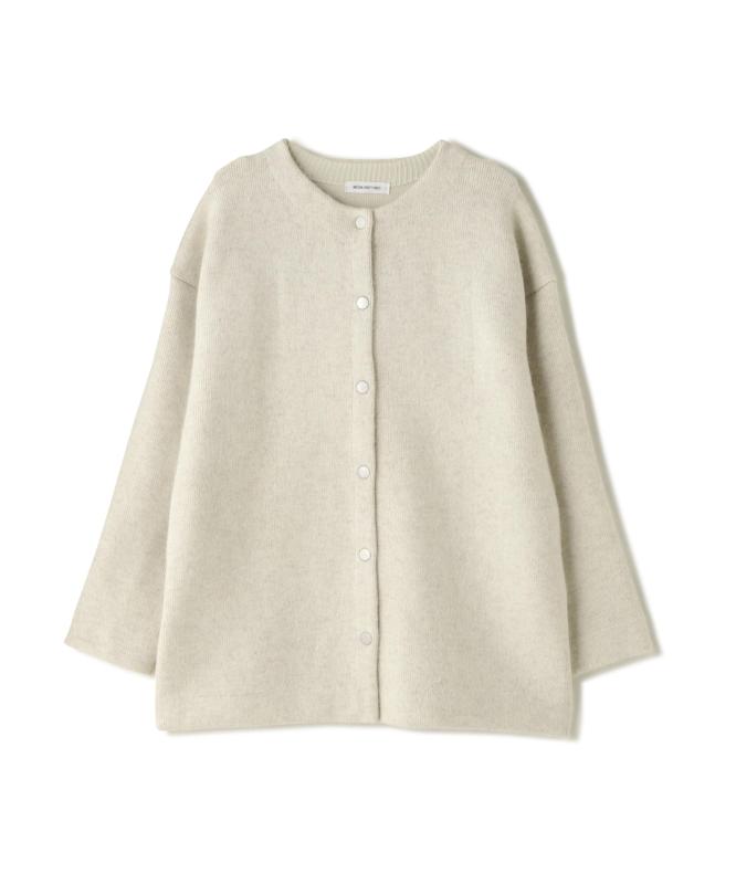 NATURAL BEAUTY ベーシック(ナチュラルビューティーベーシック) ジレーFOX接結コーディガンレディース