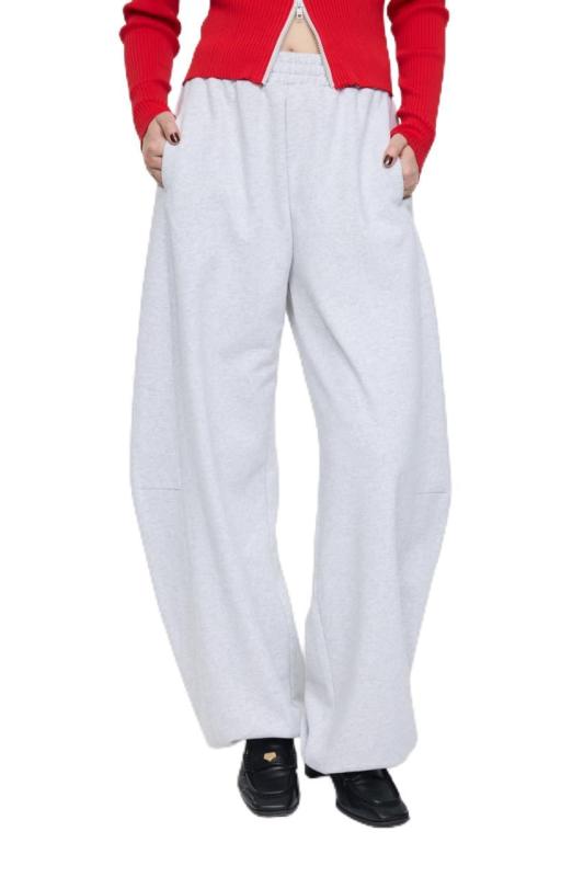 [マウジー] パンツ CURVE LINE SWEAT PANTS カーブ ライン スウェット 010IA181-3851 レディース