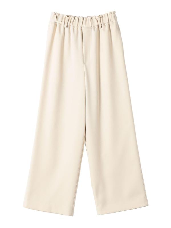 [シップス フォー ウィメン] SHIPS for women パンツ 手洗い可能 スラブ ツイル イージー スラックス パンツ レディース 313170018