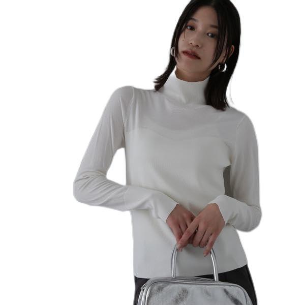 N.Natural Beauty Basic*(エヌナチュラルビューティーベーシック*) セータービスチェ切替タートルネックニットレディース|暮らし堂ショップ