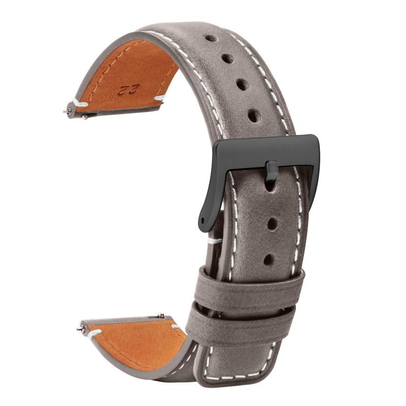 [TStrap] 時計 ベルト 時計 バンド 18mm 20mm 46mm 本革 牛革 腕時計バンド 交換ベルトメンズ 腕時計レザーベルト 工具付き