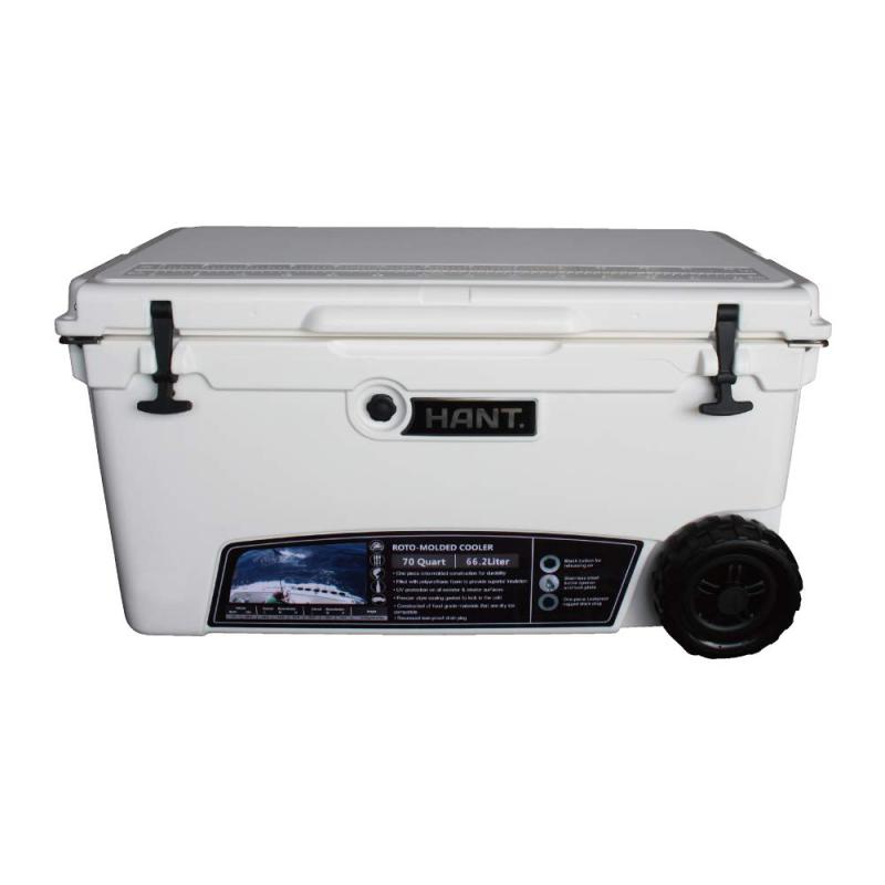 HANT(狩猟) 冷房装置ボックス席 70QT(66.2L) キャスター付き添い人