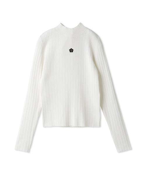 LILY BROWN(リリー赤銅色) 【LILYBROWN×MARYQUANT】バックオープンリブニットLWNT245093レディース
