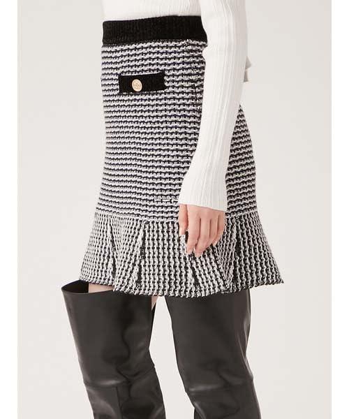 Lily Brown(リリーブラウン) 【LILYBROWN×MARYQUANT】ツイードニットスカートLWNS245092レディース