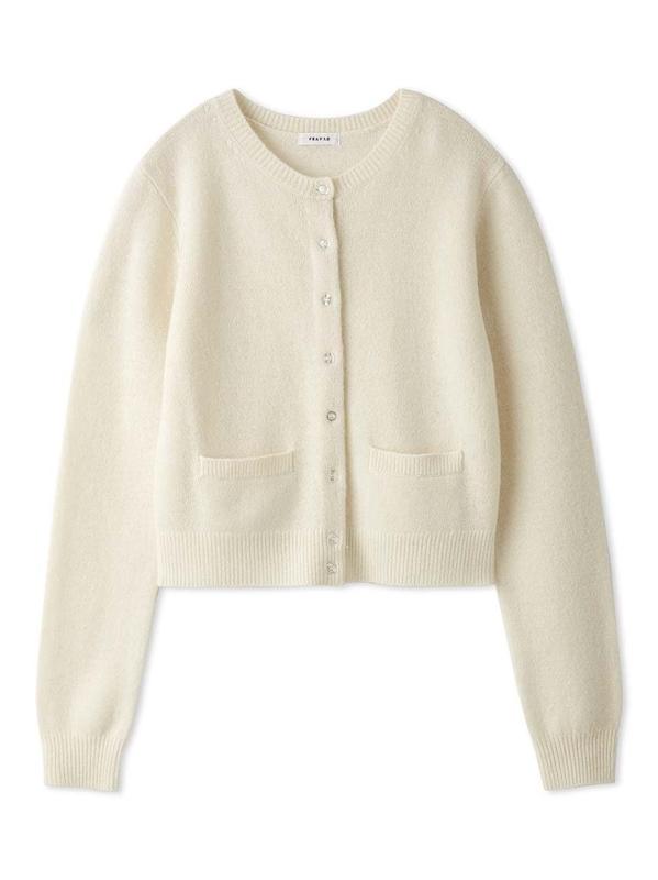 楽天市場】[フレイ アイディー] ミックスツイードニットカーディガン