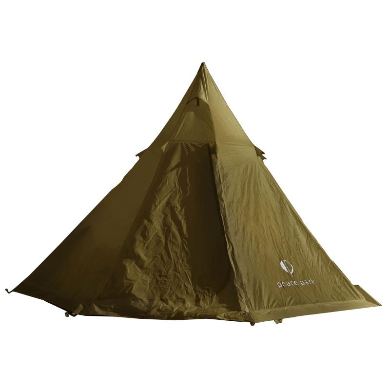 天下太平運動場 ティピー 円蓋 雨合羽 PP2023 TEPEE TENT KHAKI
